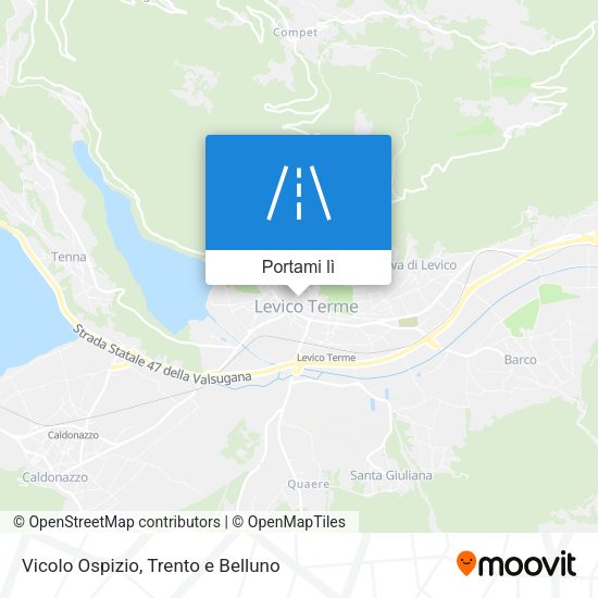 Mappa Vicolo Ospizio