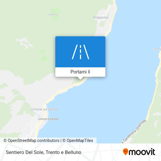 Mappa Sentiero Del Sole