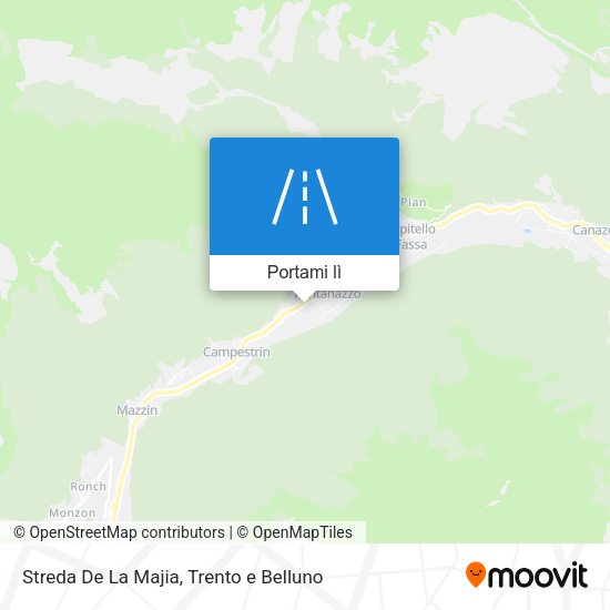 Mappa Streda De La Majia