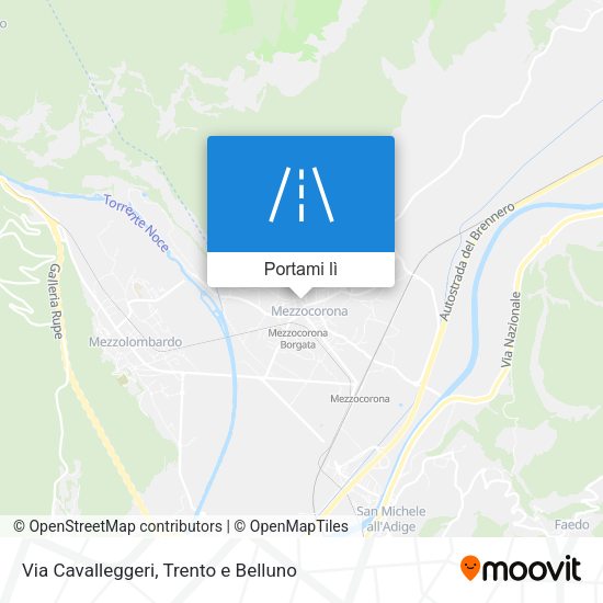 Mappa Via Cavalleggeri