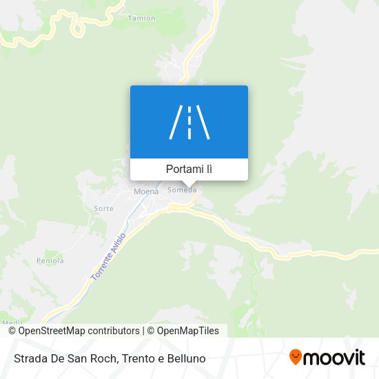 Mappa Strada De San Roch