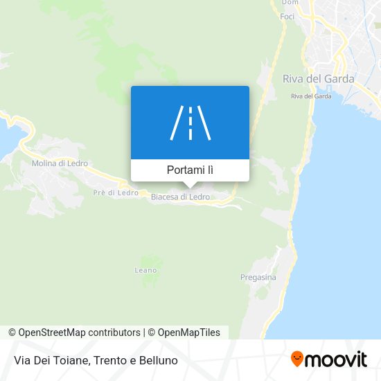 Mappa Via Dei Toiane