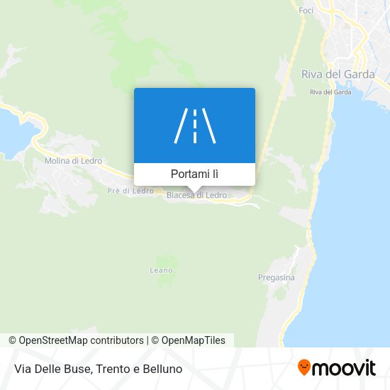 Mappa Via Delle Buse