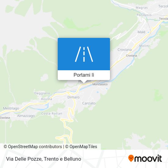 Mappa Via Delle Pozze