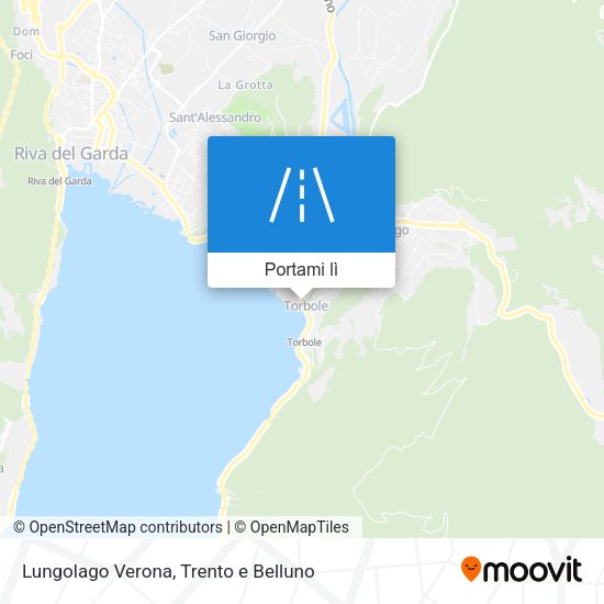Mappa Lungolago Verona