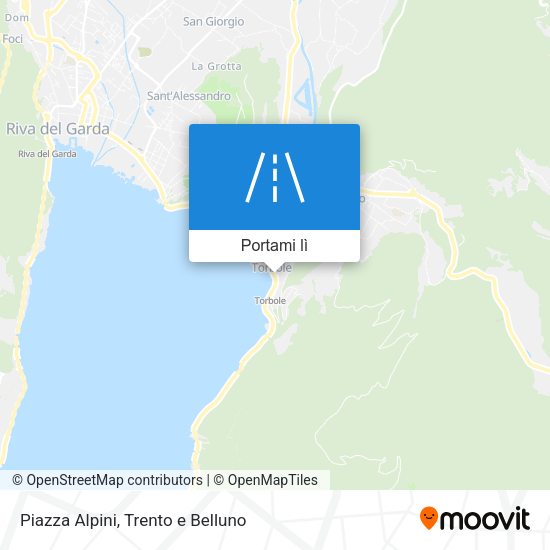 Mappa Piazza Alpini
