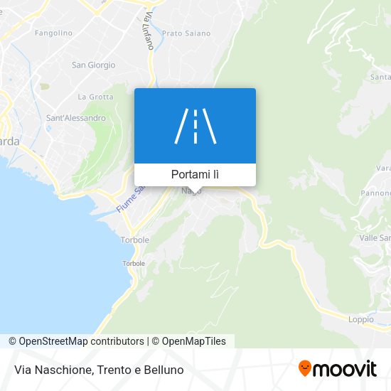 Mappa Via Naschione