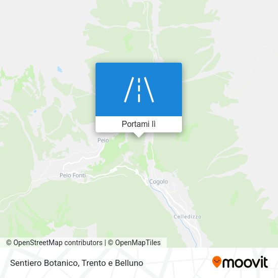 Mappa Sentiero Botanico