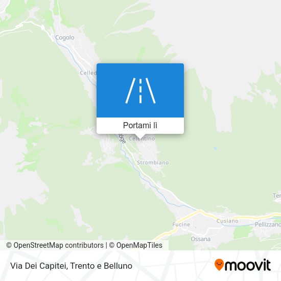 Mappa Via Dei Capitei