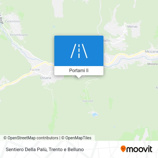 Mappa Sentiero Della Palù