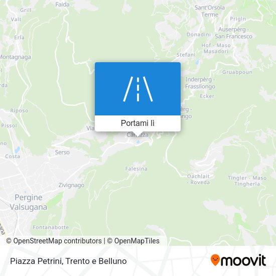 Mappa Piazza Petrini
