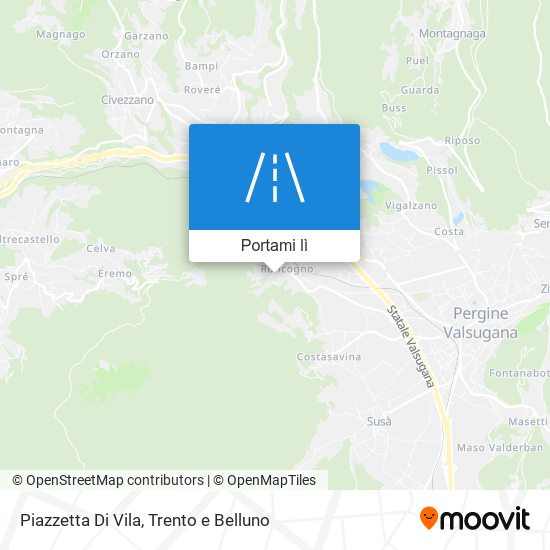 Mappa Piazzetta Di Vila