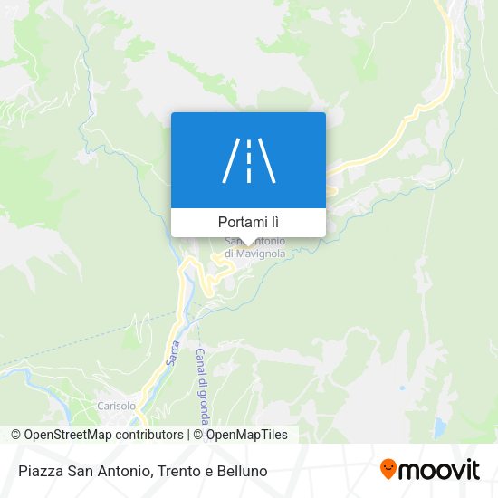 Mappa Piazza San Antonio