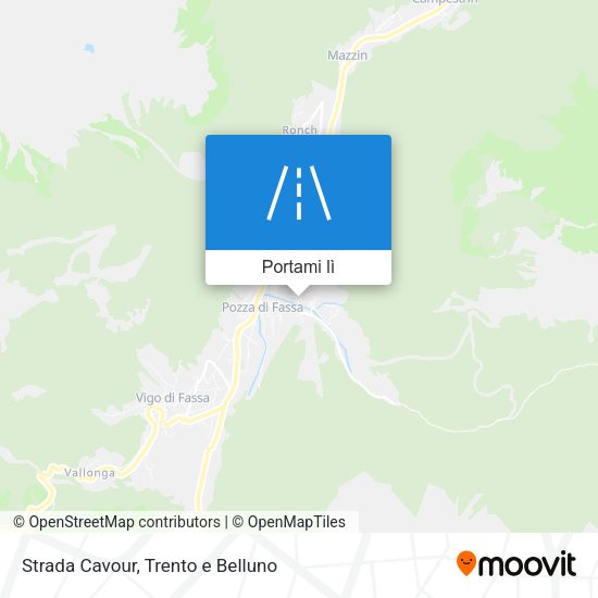 Mappa Strada Cavour