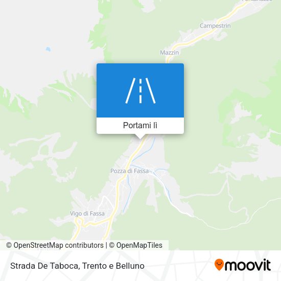 Mappa Strada De Taboca