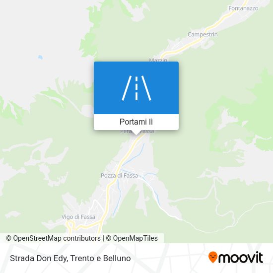Mappa Strada Don Edy