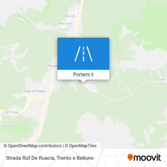Mappa Strada Ruf De Ruacia