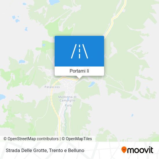 Mappa Strada Delle Grotte
