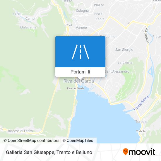 Mappa Galleria San Giuseppe