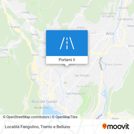 Mappa Località Fangolino
