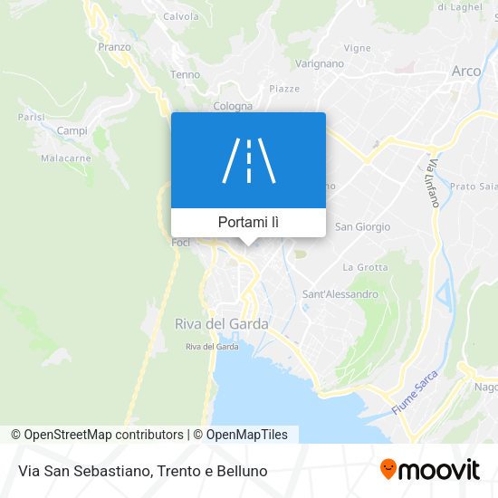 Mappa Via San Sebastiano