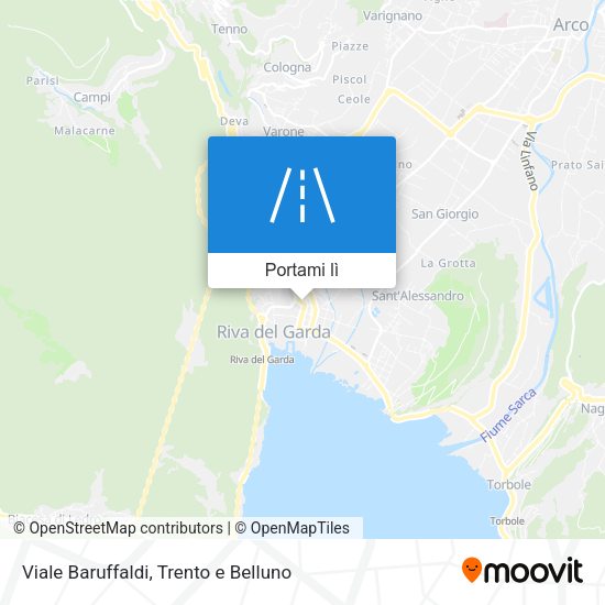 Mappa Viale Baruffaldi