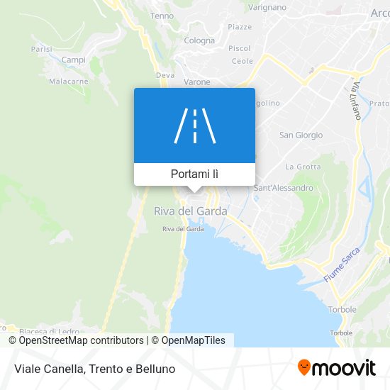Mappa Viale Canella