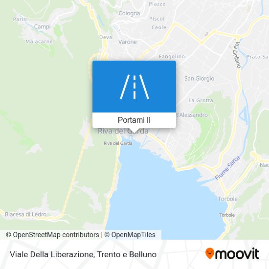 Mappa Viale Della Liberazione