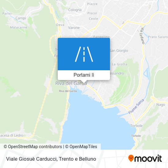 Mappa Viale Giosuè Carducci