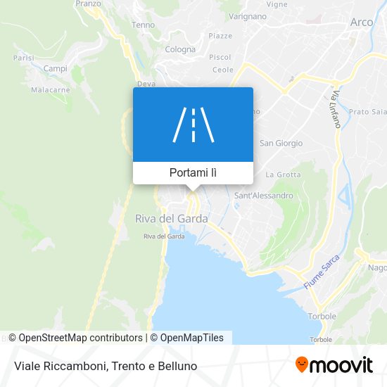 Mappa Viale Riccamboni