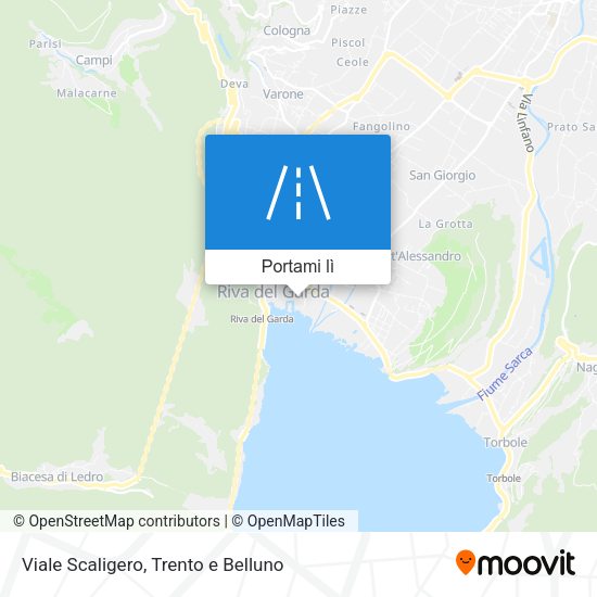 Mappa Viale Scaligero