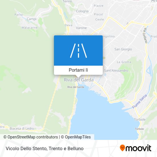 Mappa Vicolo Dello Stento