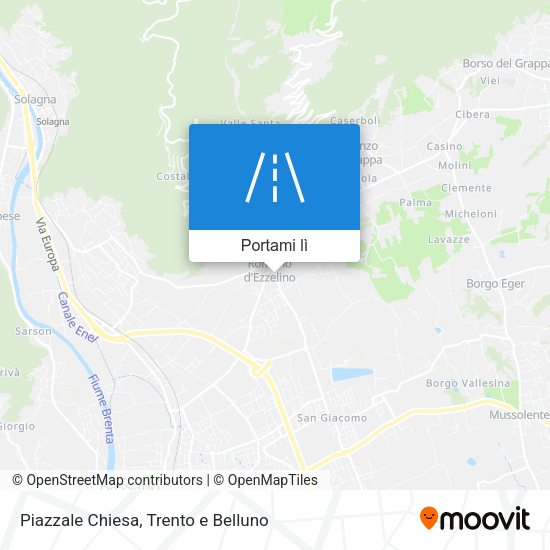 Mappa Piazzale Chiesa