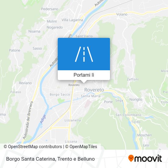 Mappa Borgo Santa Caterina