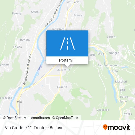 Mappa Via Grottole 1°