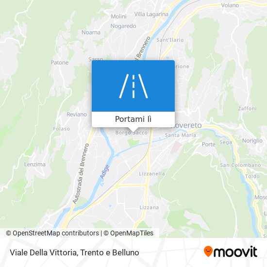 Mappa Viale Della Vittoria