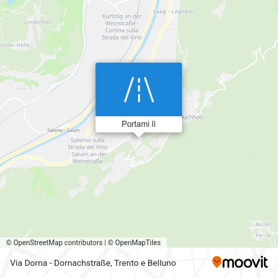 Mappa Via Dorna - Dornachstraße