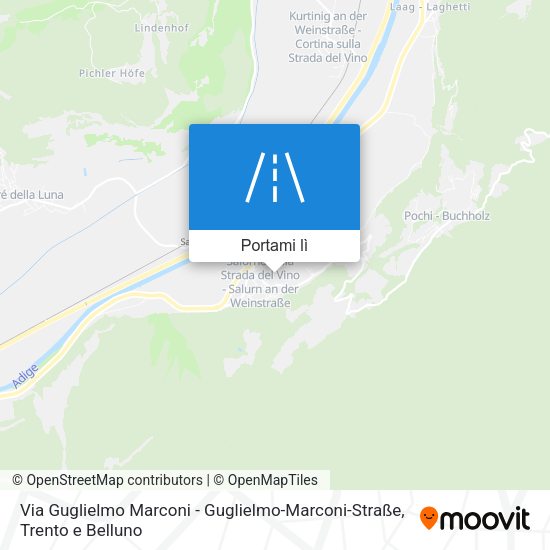 Mappa Via Guglielmo Marconi - Guglielmo-Marconi-Straße