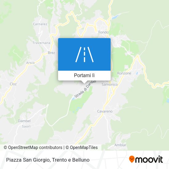 Mappa Piazza San Giorgio