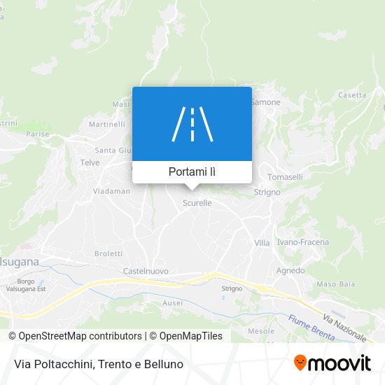 Mappa Via Poltacchini