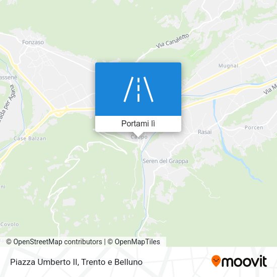Mappa Piazza Umberto II