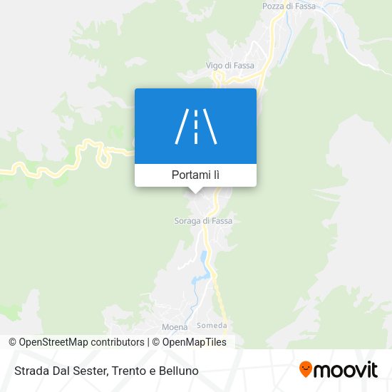 Mappa Strada Dal Sester