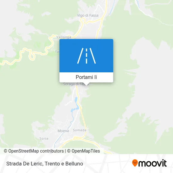 Mappa Strada De Leric