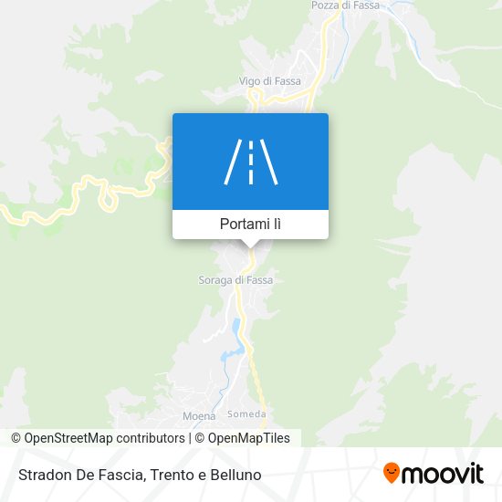 Mappa Stradon De Fascia