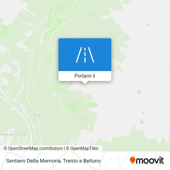 Mappa Sentiero Della Memoria
