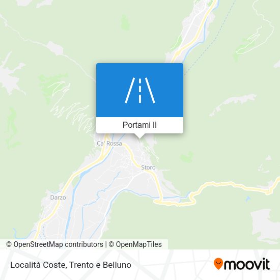 Mappa Località Coste