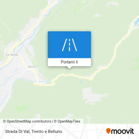 Mappa Strada Di Val