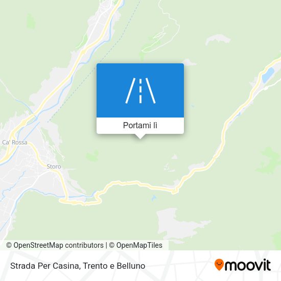 Mappa Strada Per Casina