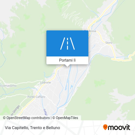 Mappa Via Capitello