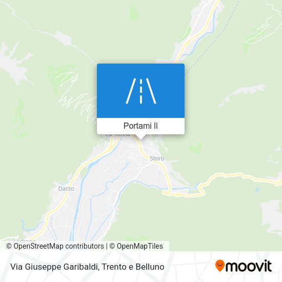Mappa Via Giuseppe Garibaldi